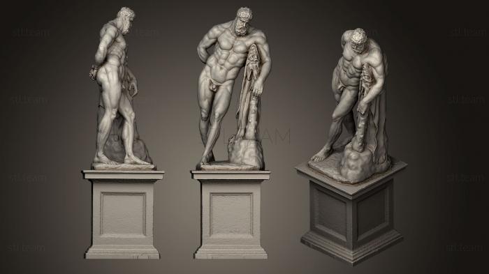 3D model Herkules Farnese (STL)